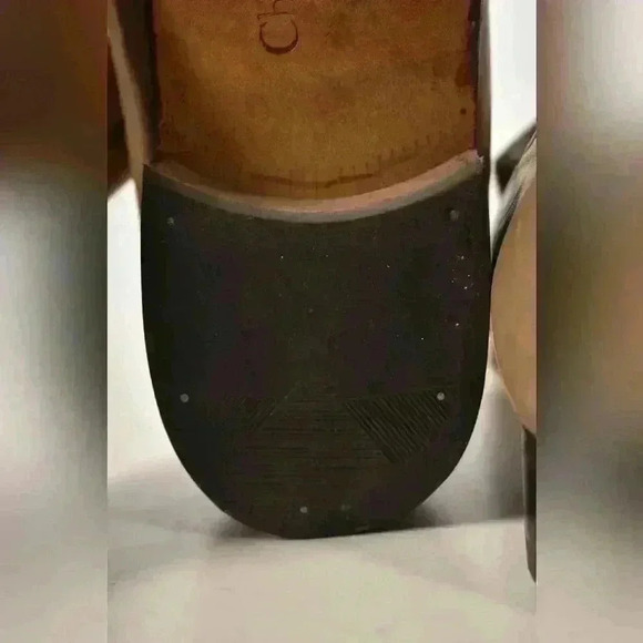 1970S CHRISTIAN DIOR BEIGE  CALFSKIN LEATHER TASSEL ALMOND TOE LOAFERS 9US ITALY - Picture 6 of 12